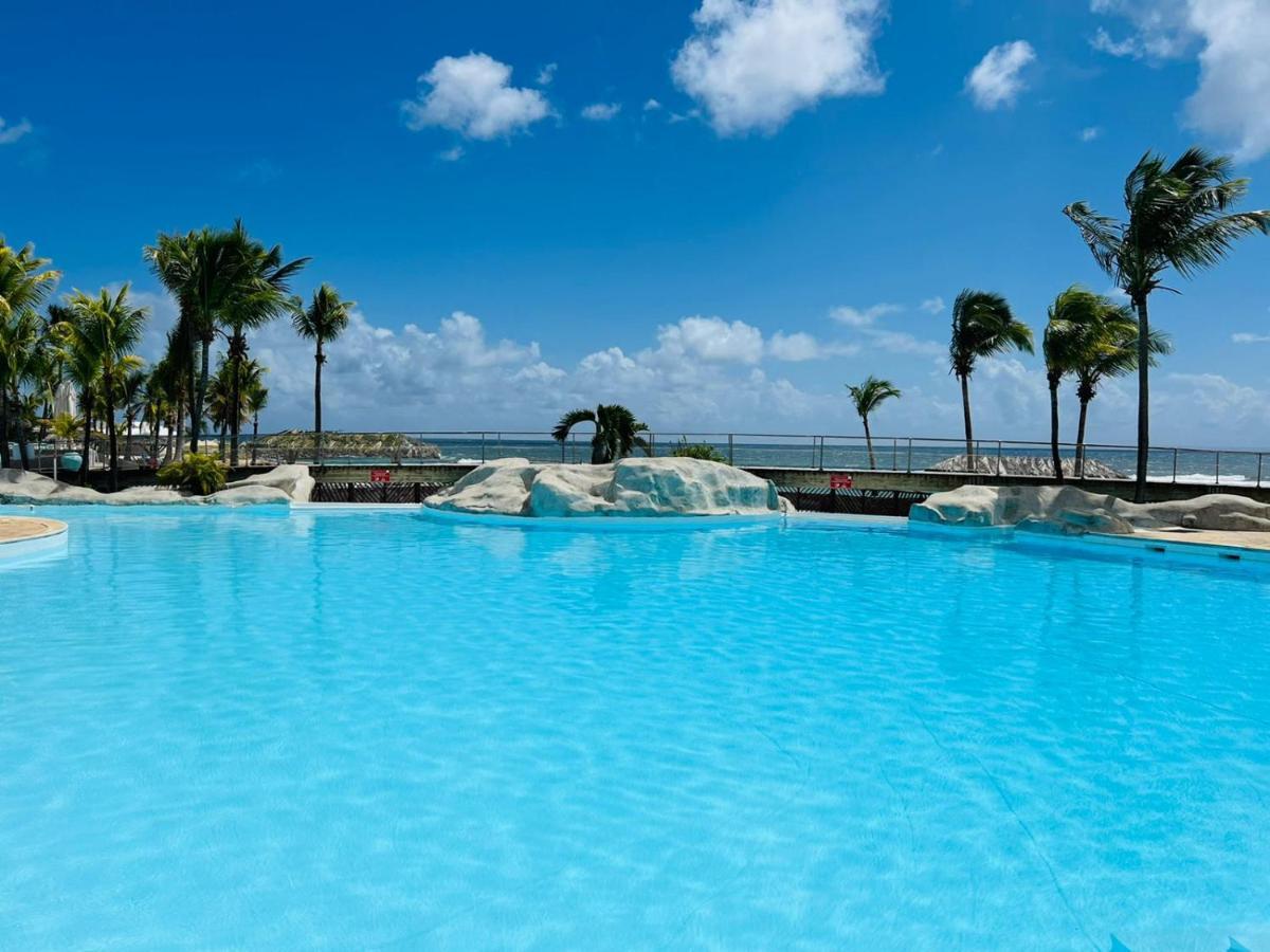 Studio Vue Mer Piscine Plage Kaz Punch Manganao Chez Julie Saint-Francois  Exteriér fotografie