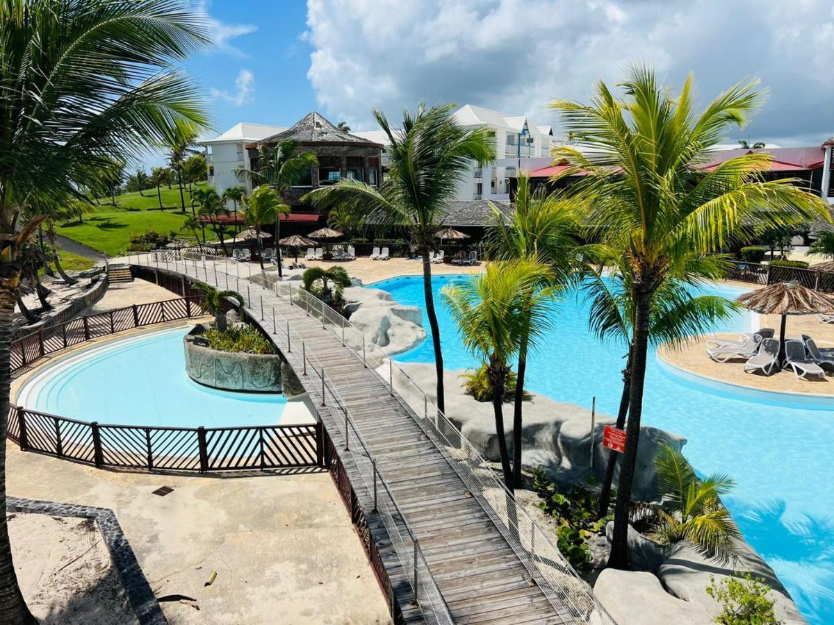 Studio Vue Mer Piscine Plage Kaz Punch Manganao Chez Julie Saint-Francois  Exteriér fotografie