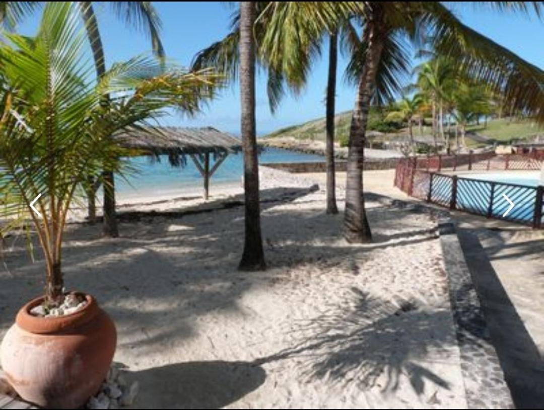 Studio Vue Mer Piscine Plage Kaz Punch Manganao Chez Julie Saint-Francois  Exteriér fotografie